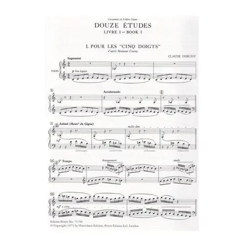 Études for Piano, Books 1 and 2