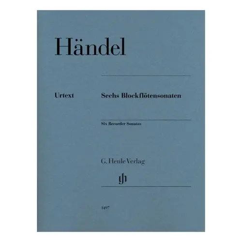 Six Recorder Sonatas