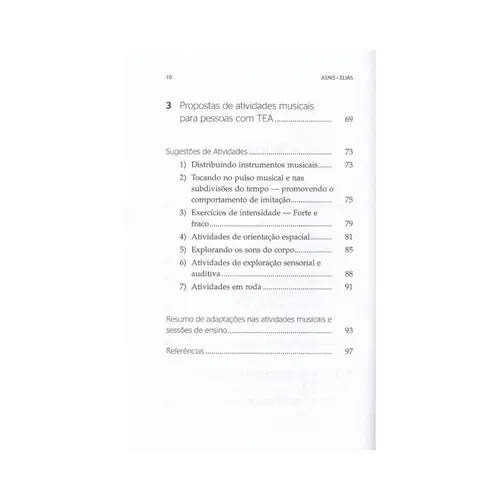 Ensino de Música para Pessoas com o Transtorno do Espectro do Autismo