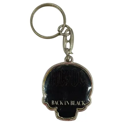 Chaveiro Caveira Back in Black Ac/Dc