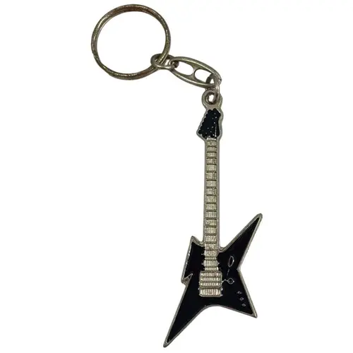 Chaveiro Guitarra Star Preto