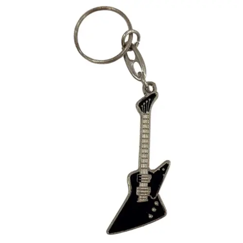 Chaveiro Guitarra Explorer Preta