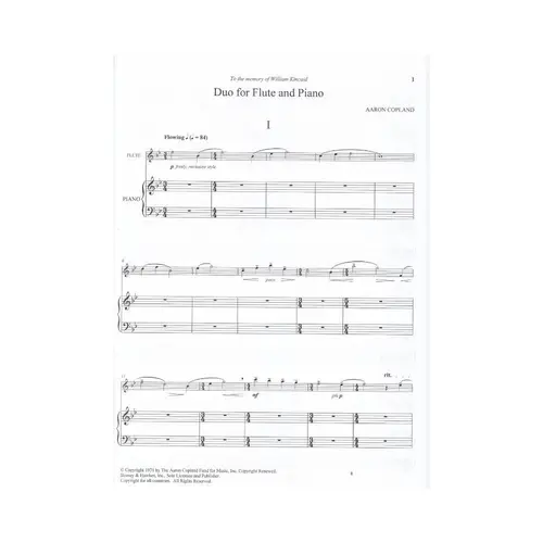 Duo for Flute and Piano