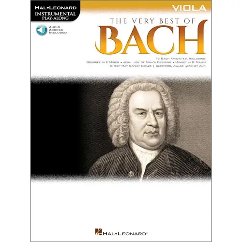 The Very Best of Bach Instrumental Play-Along for Viola