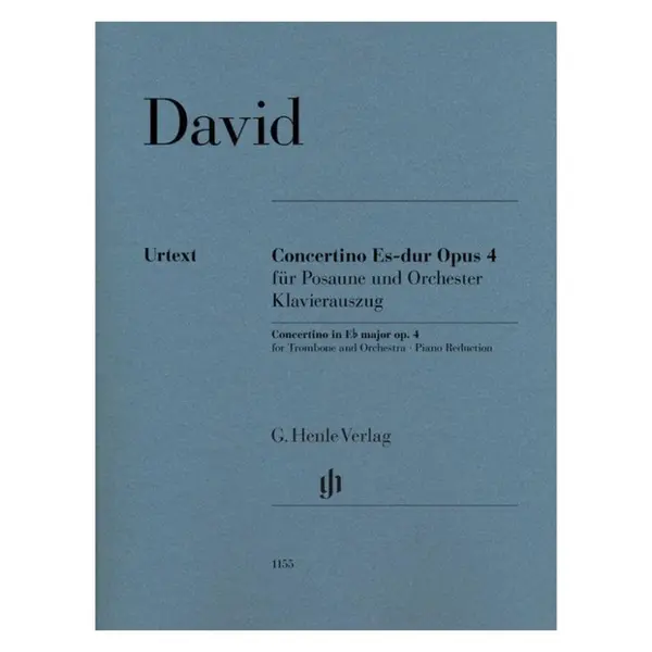 Concertino E flat major op. 4 for trombone and Orchestra - piano reduction