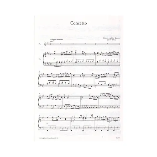 Concerto Per Flauta E Archi Maggio