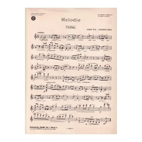 Melodie para Violino e Piano