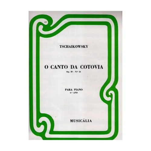 O Canto Da Cotovia  - Op.39 N.21