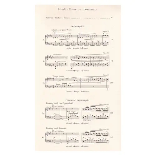 Impromptus (Piano)