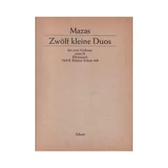 Zwolf Kleine Duos - Op.38 - Vol.2