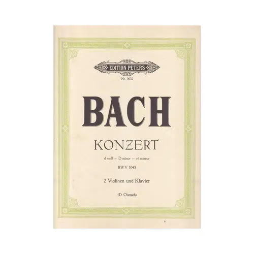 Konzert D Moll - Bwv 1043 - Violino-2