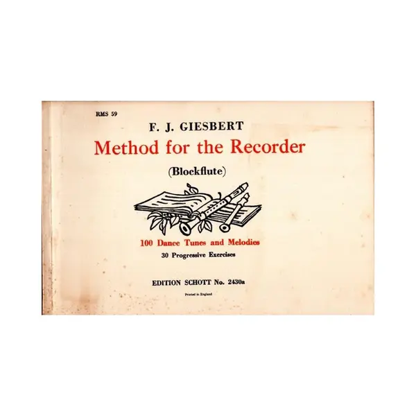Method for the Recorder - 100 Dance Tunes und Melodies