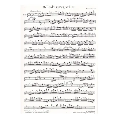 36 Etudes (1851) Vol. II
