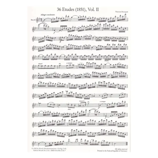 36 Etudes (1851) Vol. II