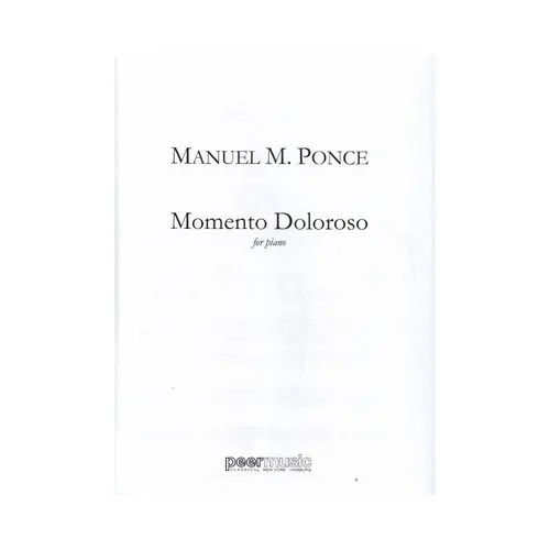 Momento Doloroso For Piano