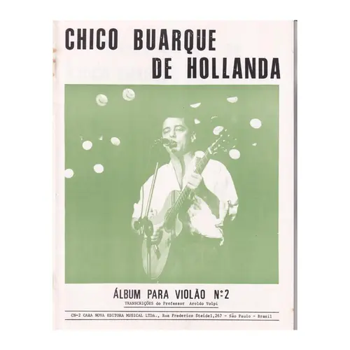 Álbum para Violão N.02 - Chico Buarque