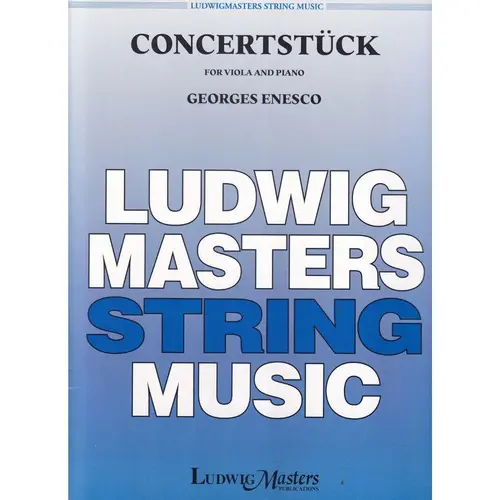 Concertstuck For Viola And Piano