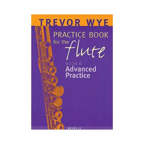 A Trevor Wye Practice Book For Flute - Vol.6 - Advanced Practice