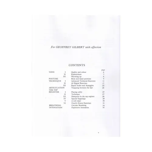 A Trevor Wye Practice Book For Flute - Vol.6 - Advanced Practice