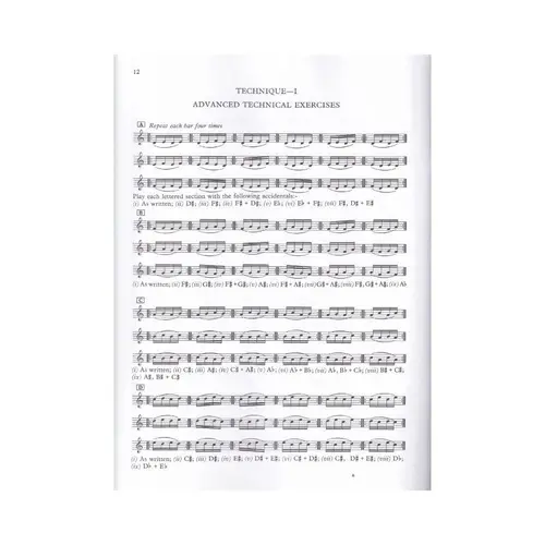 A Trevor Wye Practice Book For Flute - Vol.6 - Advanced Practice