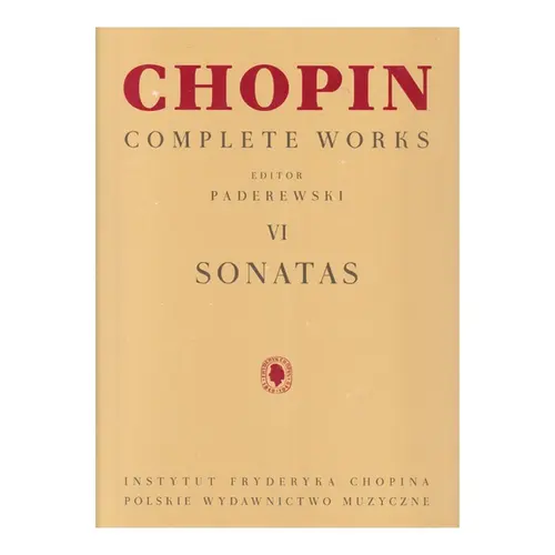Sonatas - Complete Works VI - (Paderewski)