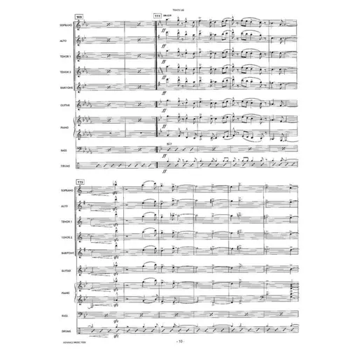 Times Lie (Saxology) - score and parts