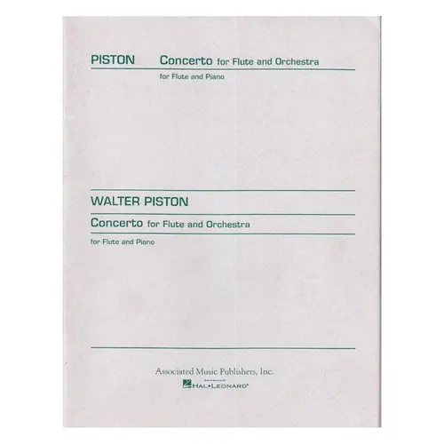 Concerto For Flute And Orchestra - Flute And Piano