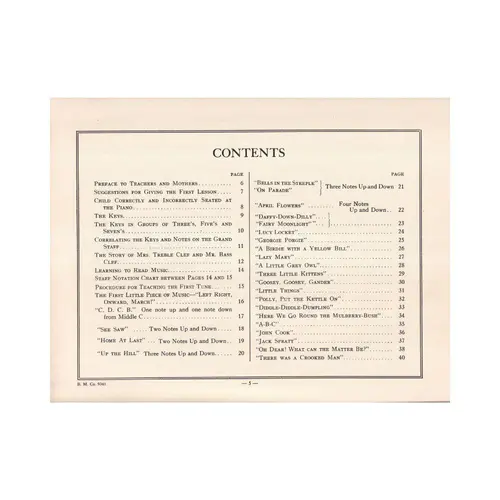 Very First Piano Book