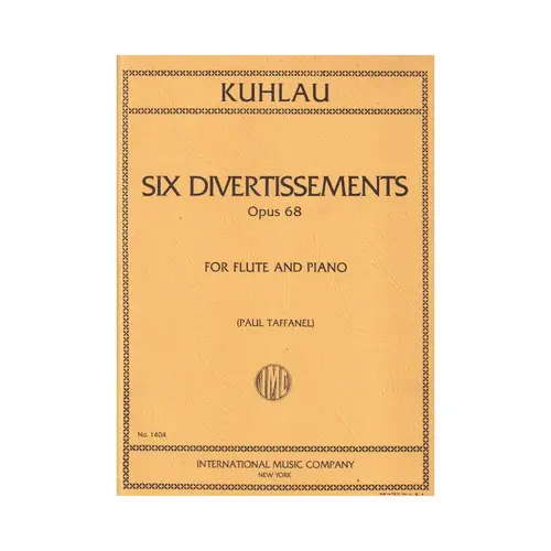 Six Divertissements - Op.68