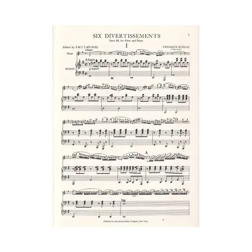 Six Divertissements - Op.68