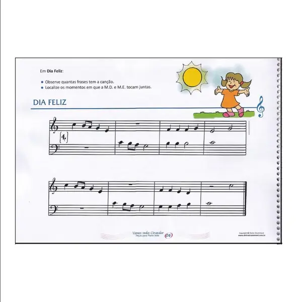 Vamos Todos Cirandar - Peças para Piano Solo