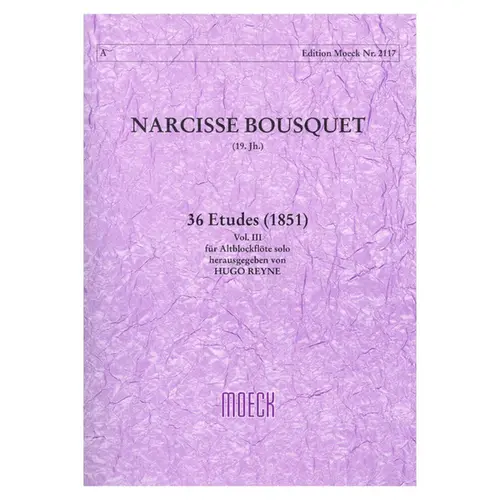 36 Etudes (1851) Vol. III