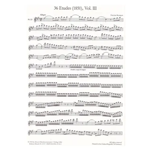 36 Etudes (1851) Vol. III