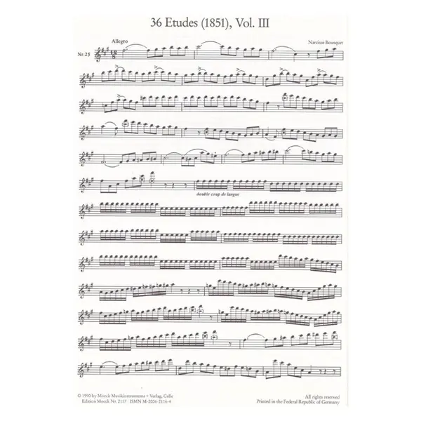 36 Etudes (1851) Vol. III