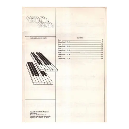 Estudos Técnicos para Piano - Vol.3