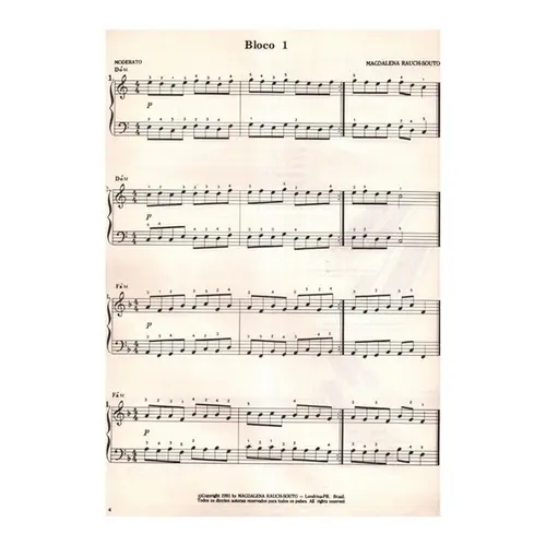 Estudos Técnicos para Piano - Vol.3