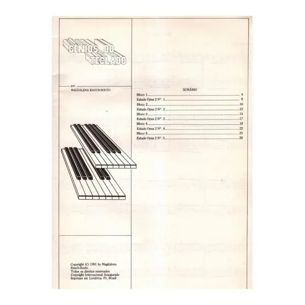 Estudos Técnicos para Piano - Vol.3
