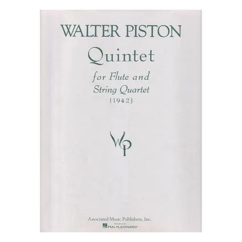 Quintet For Flute And String Quartet (1942) - Full Score