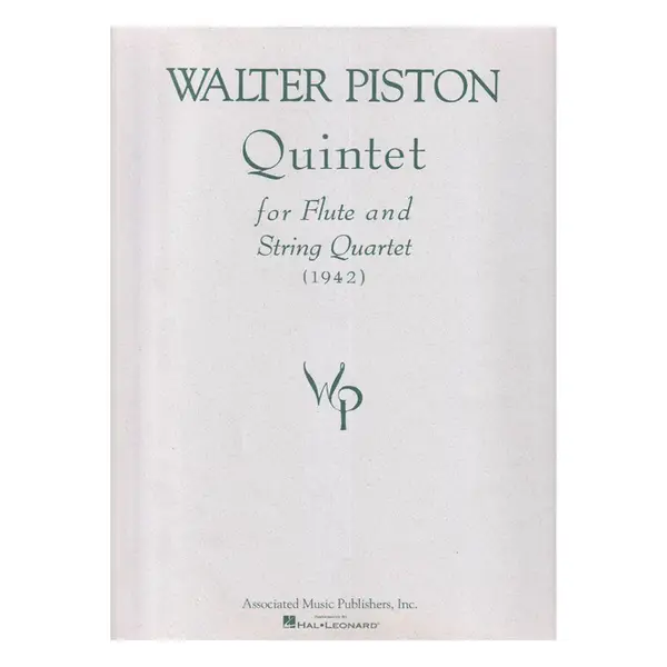 Quintet For Flute And String Quartet (1942) - Full Score