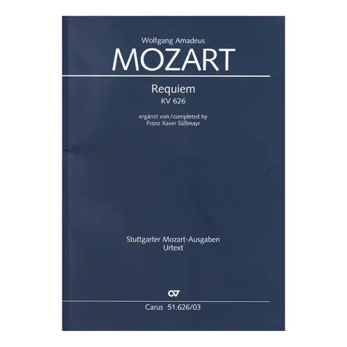 Requiem KV 626  - Vocal Score