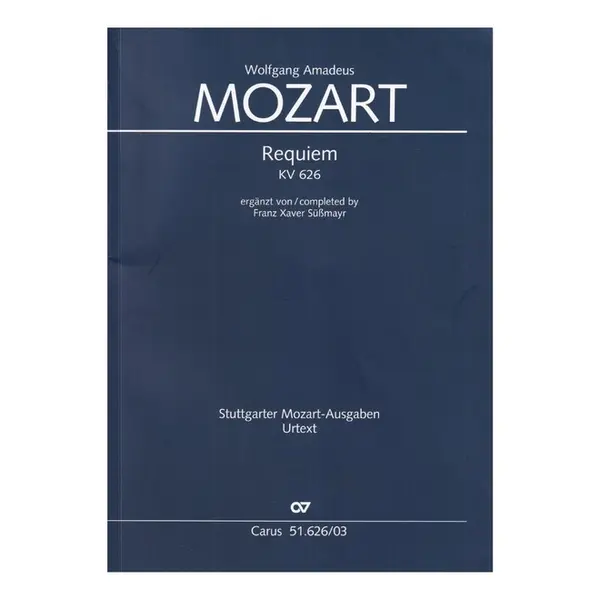 Requiem KV 626  - Vocal Score