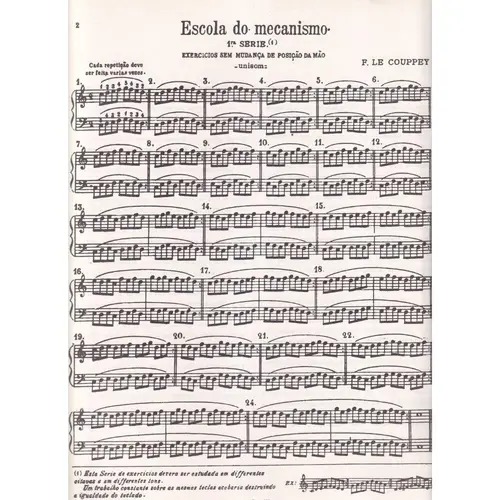 Escola Do Mecanismo para piano