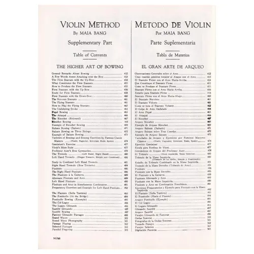 Maia Bang Violin Method - Vol.6