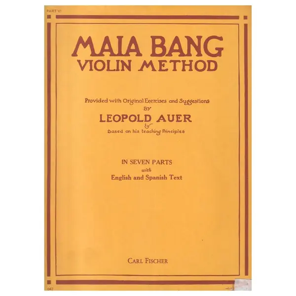 Maia Bang Violin Method - Vol.6