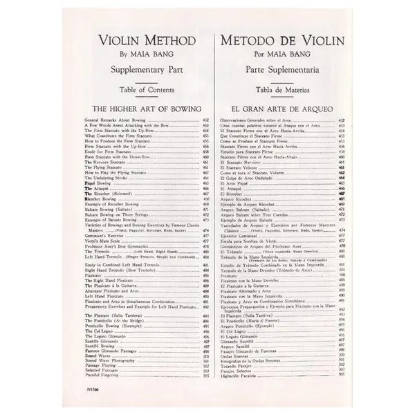 Maia Bang Violin Method - Vol.6