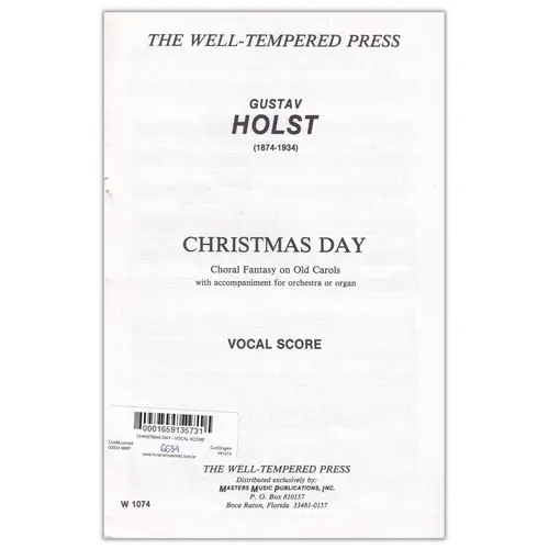 Christmas Day - Vocal Score