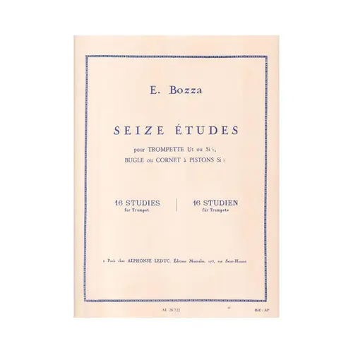 Seize Etudes Pour Trompete  - 16 Studies