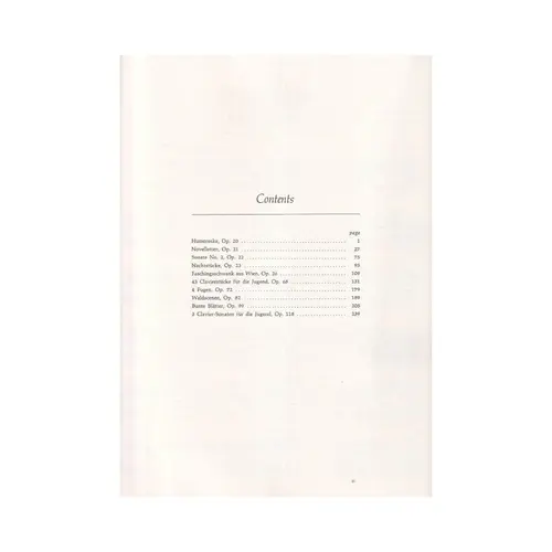 Piano Music Of Robert Schumann - Series II