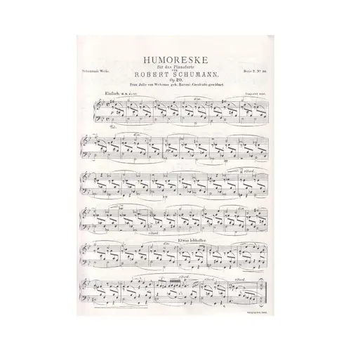 Piano Music Of Robert Schumann - Series II
