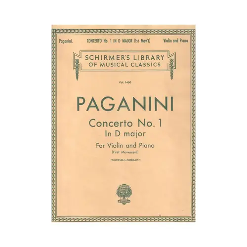 Concerto N.1 In D Major  (1460)